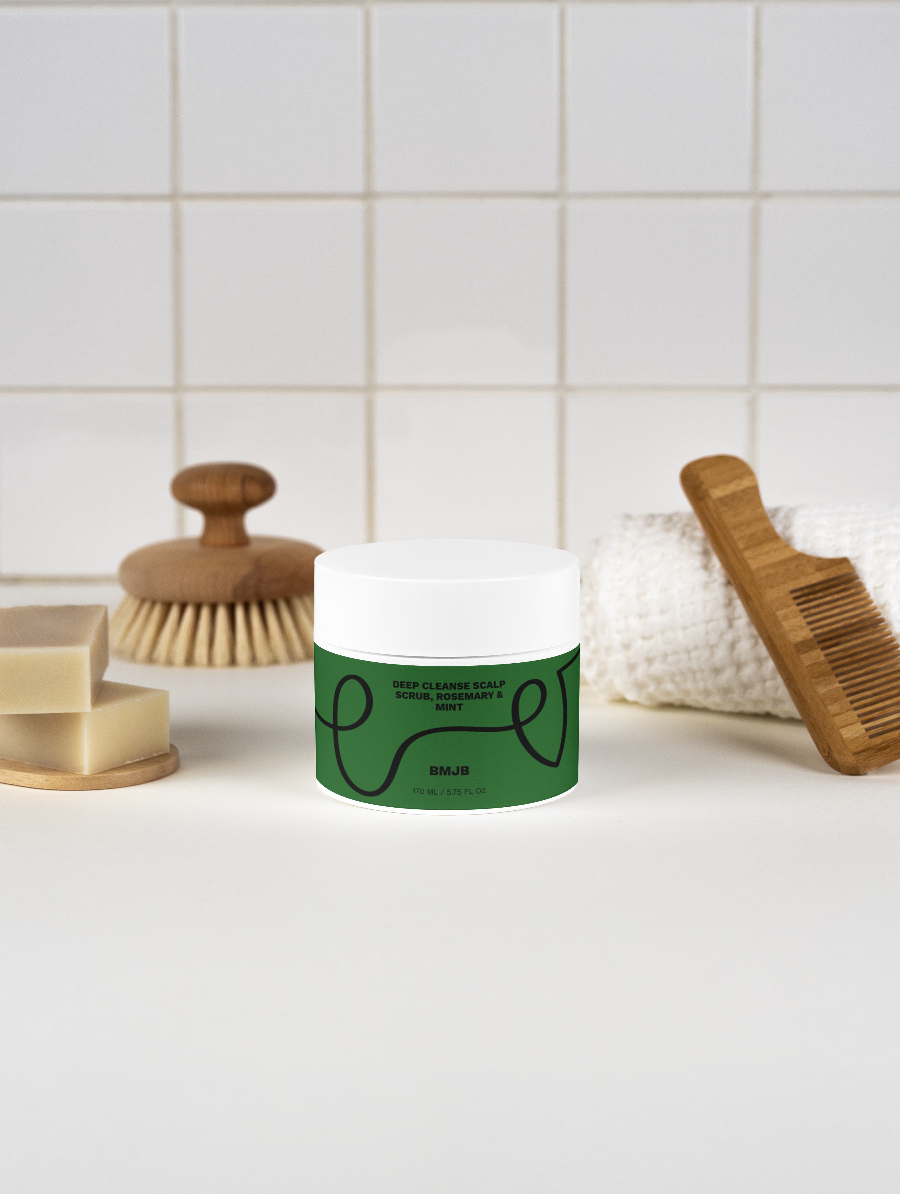 Deep Cleanse Scalp Scrub, Rosemary & Mint